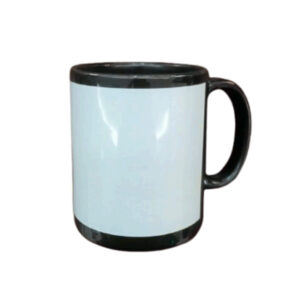 Caneca de Porcelana Preta