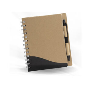 Caderno Ecológico com Caneta